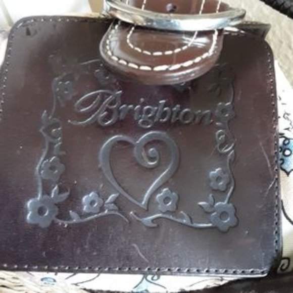 Brighton woven purse with buckle magnet clasp - Picture 6 of 6